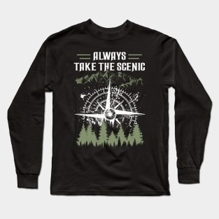 Always Take The Scenic Route Long Sleeve T-Shirt